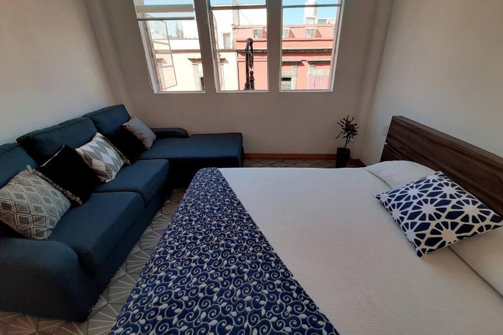 Ferienwohnung 2B Acogedor Y Amplio Depto, Centro Historico Cdmx Mexiko-Stadt Exterior foto